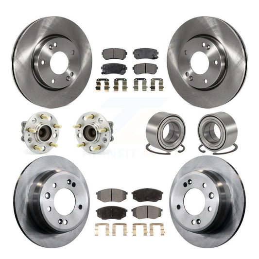 [Avant + Arrière] Kit de Roulement de roue pour Hyundai Tucson Kia Sportage FWD KBB-107154