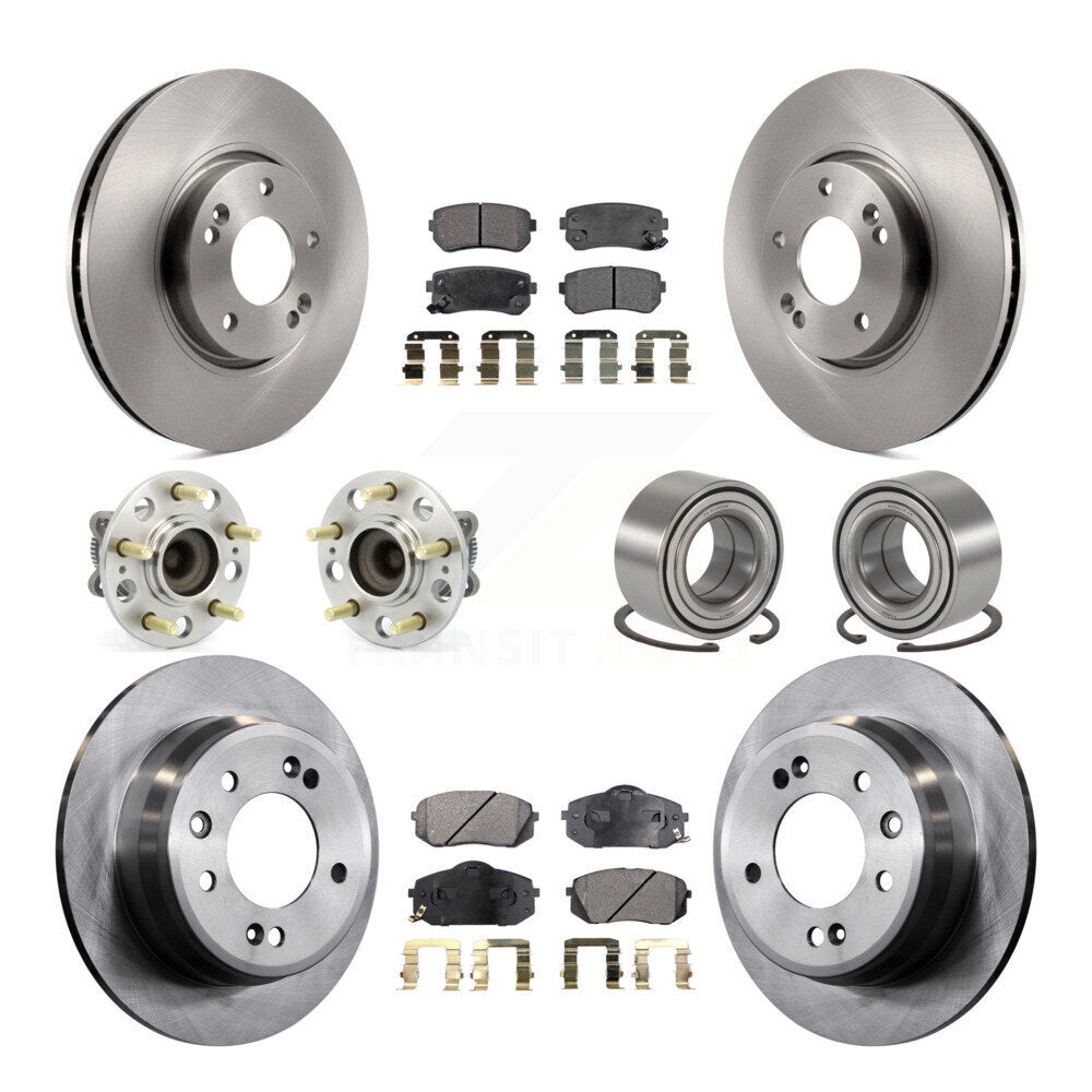 [Avant + Arrière] Kit de Roulement de roue pour Kia Sportage Hyundai Tucson FWD KBB-107157