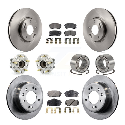[Avant + Arrière] Kit de Roulement de roue pour Kia Sportage Hyundai Tucson FWD KBB-107157