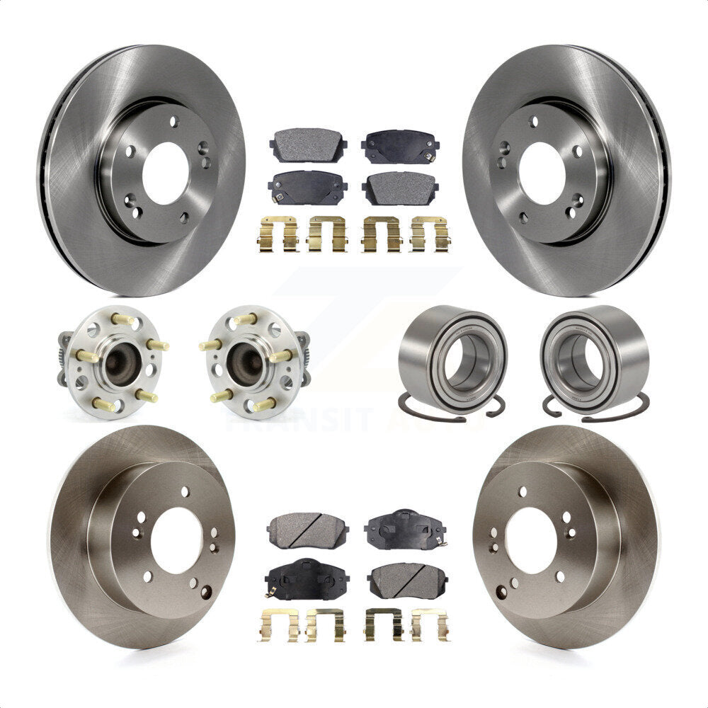 [Avant + Arrière] Kit de Roulement de roue pour 2008-2009 Kia Rondo KBB-107161 par Transit Auto