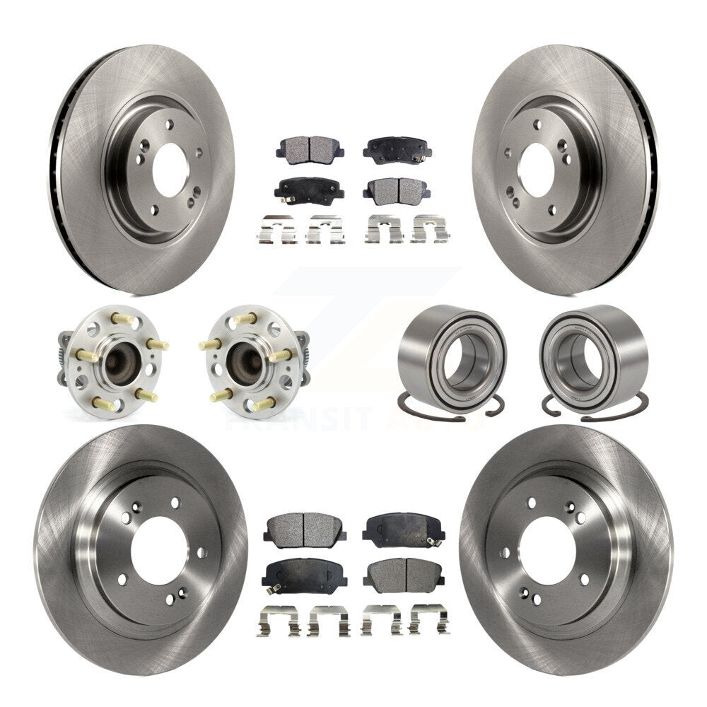 [Avant + Arrière] Kit de Roulement de roue pour 2013 Kia Optima 2.0L avec Electric Parking KBB-107163