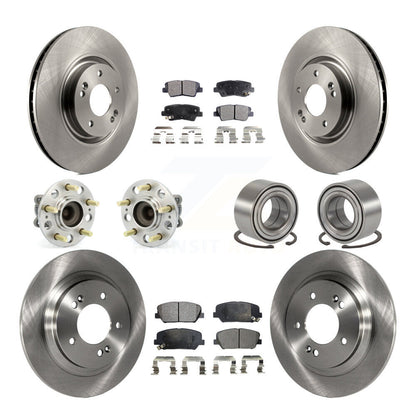 [Avant + Arrière] Kit de Roulement de roue pour 2013 Kia Optima 2.0L avec Electric Parking KBB-107163