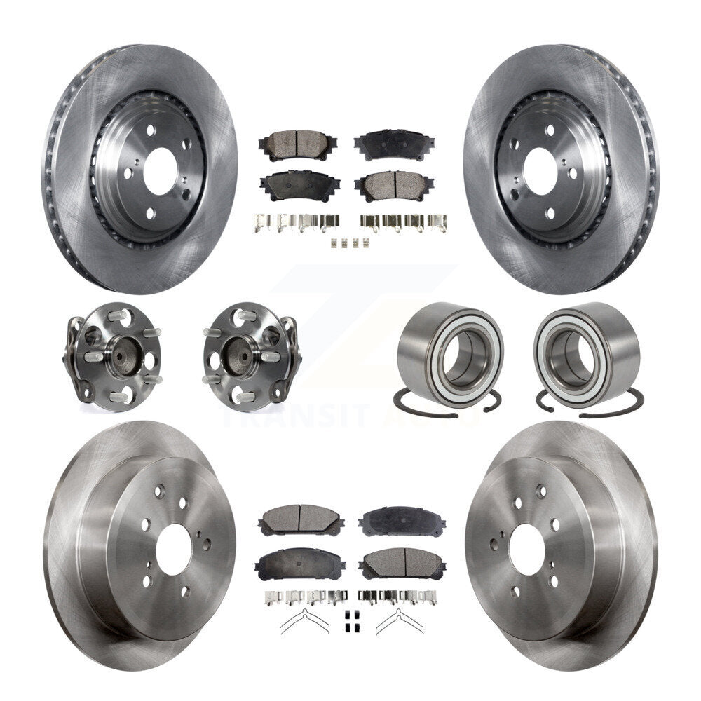 [Avant + Arrière] Kit de Roulement de roue pour 2011-2020 Toyota Sienna FWD KBB-107186