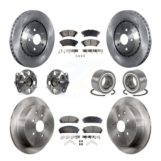 [Avant + Arrière] Kit de Roulement de roue pour 2011-2020 Toyota Sienna FWD KBB-107186