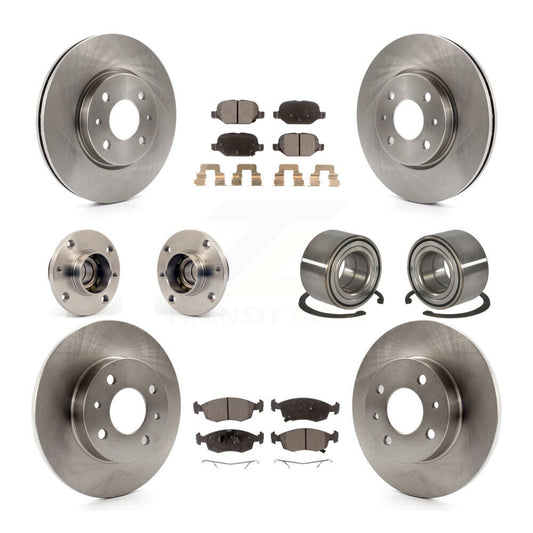 [Avant + Arrière] Kit de Roulement de roue pour Fiat 500 KBB-107190