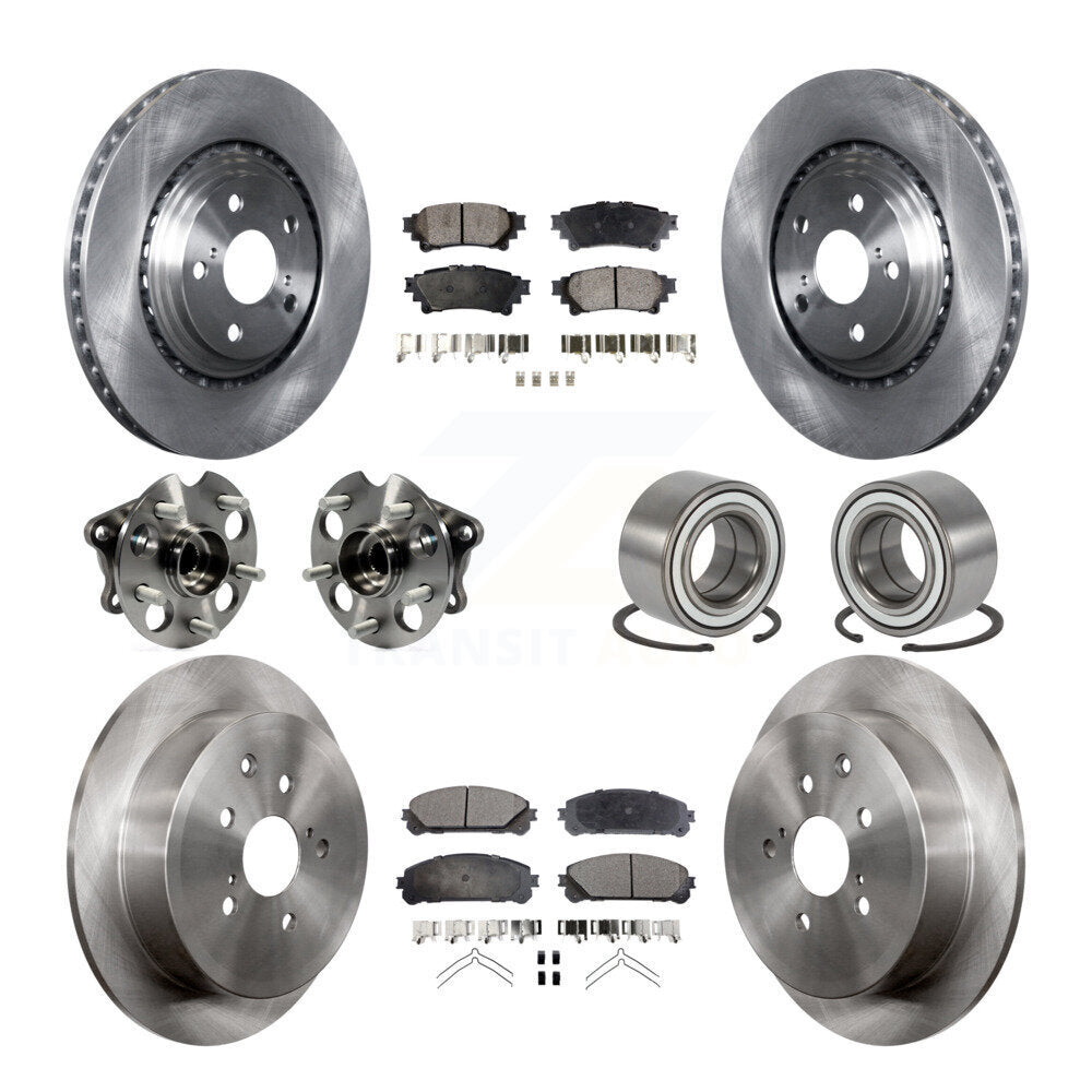 [Avant + Arrière] Kit de Roulement de roue pour 2011-2020 Toyota Sienna AWD KBB-107191