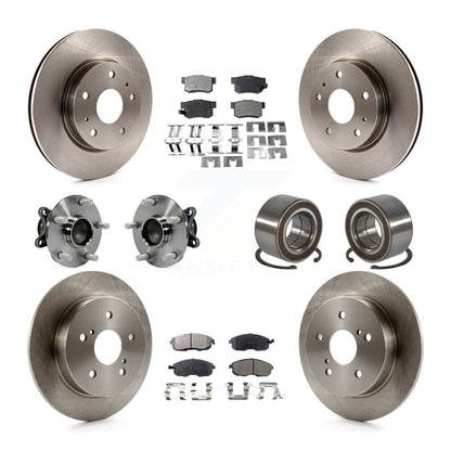 [Avant + Arrière] Kit de Roulement de roue pour 2008-2013 Suzuki SX4 FWD KBB-107195