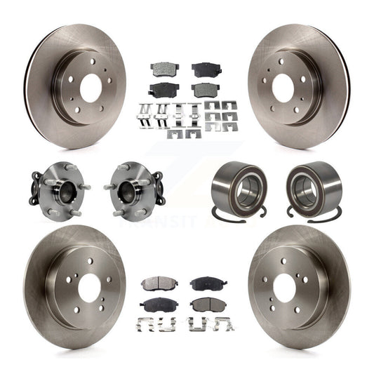 [Avant + Arrière] Kit de Roulement de roue pour 2008-2013 Suzuki SX4 FWD KBB-107195