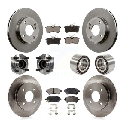 [Avant + Arrière] Kit de Roulement de roue pour 2014-2018 Ford Fiesta S Titanium SE KBB-107196 par Transit Auto