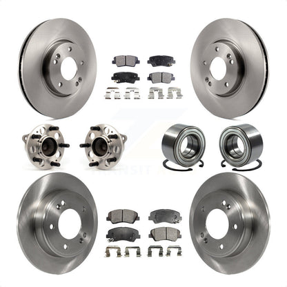 [Avant + Arrière] Kit de Roulement de roue pour 2015 Hyundai Veloster Tech RE FLEX SE KBB-107198 par Transit Auto