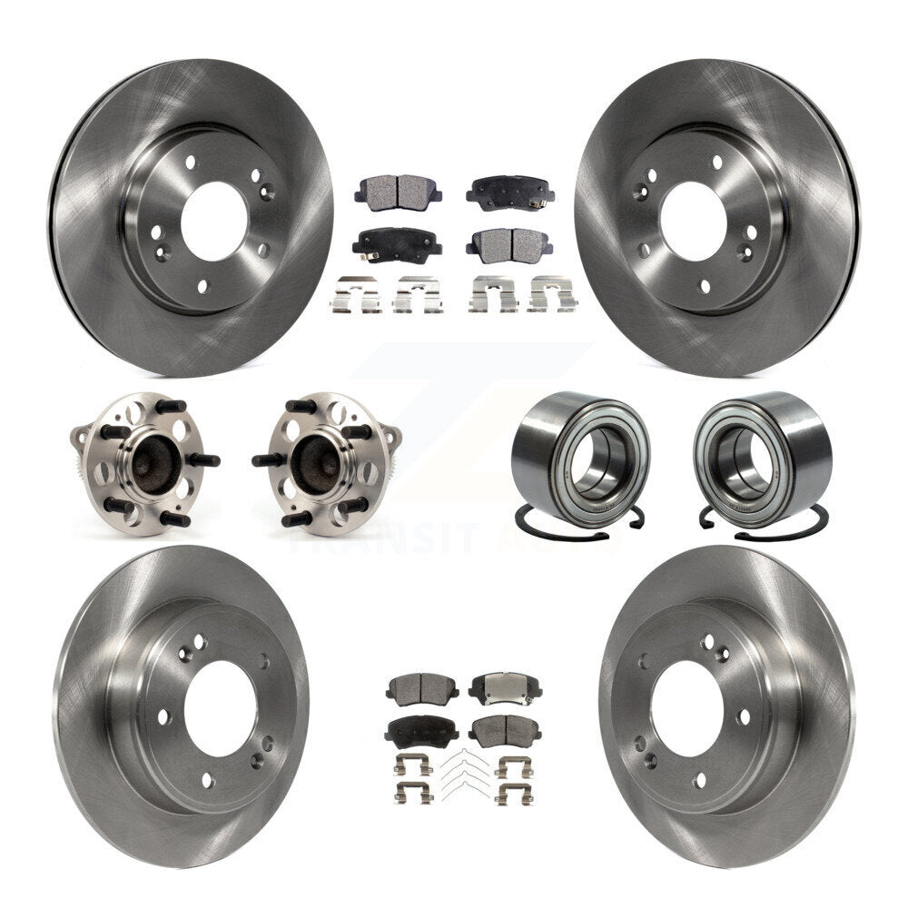 [Avant + Arrière] Kit de Roulement de roue pour Kia Forte Hyundai Elantra GT Forte5 KBB-107203