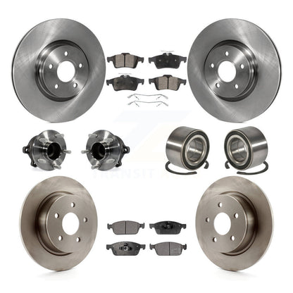 [Avant + Arrière] Kit de Roulement de roue pour 2013-2016 Ford Escape FWD avec 2.0L sans Parking Assist KBB-107208