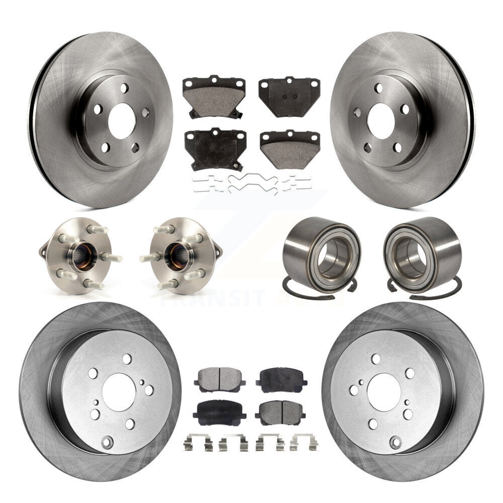 [Avant + Arrière] Kit de Roulement de roue pour 2003-2006 Toyota Matrix Pontiac Vibe AWD KBB-107228