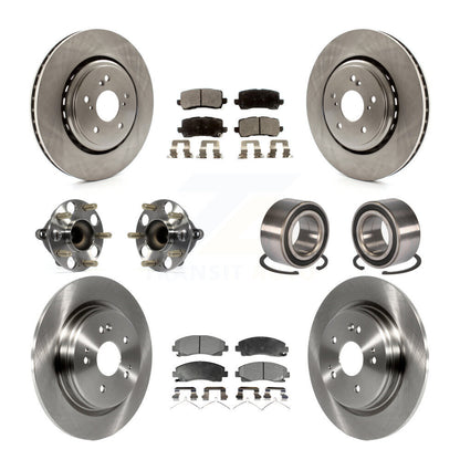 [Avant + Arrière] Kit de Roulement de roue pour 2015-2019 Acura TLX FWD KBB-107232