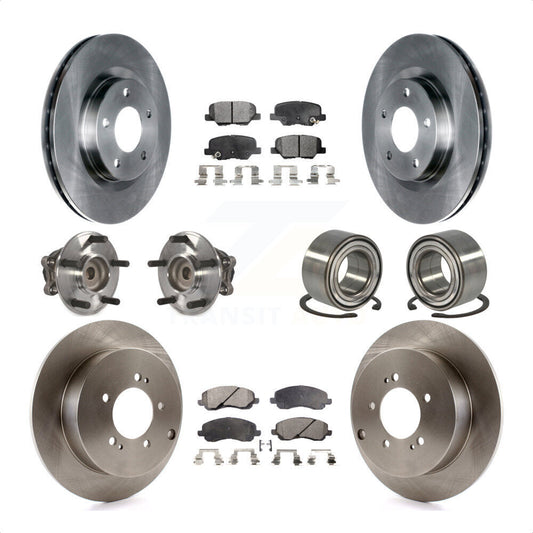 [Avant + Arrière] Kit de Roulement de roue pour 2013 Mitsubishi Outlander FWD avec 3.0L KBB-107236 par Transit Auto