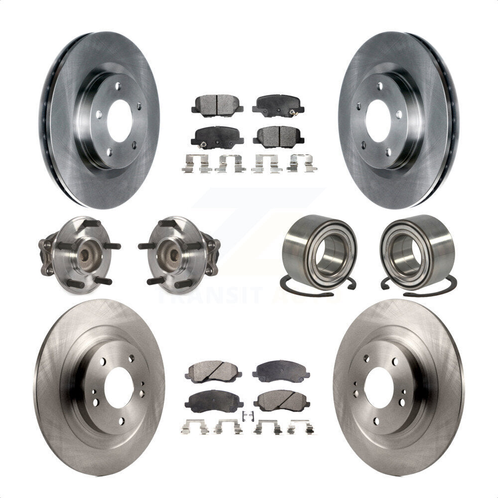 [Avant + Arrière] Kit de Roulement de roue pour Mitsubishi Outlander Sport RVR KBB-107237 par Transit Auto