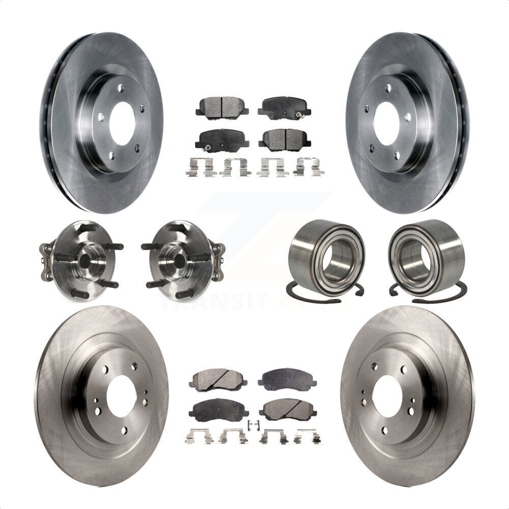 [Avant + Arrière] Kit de Roulement de roue pour Mitsubishi Outlander Sport RVR KBB-107238 par Transit Auto