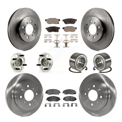 [Avant + Arrière] Kit de Roulement de roue pour 1997 Acura EL avec 4 ABS KBB-107243