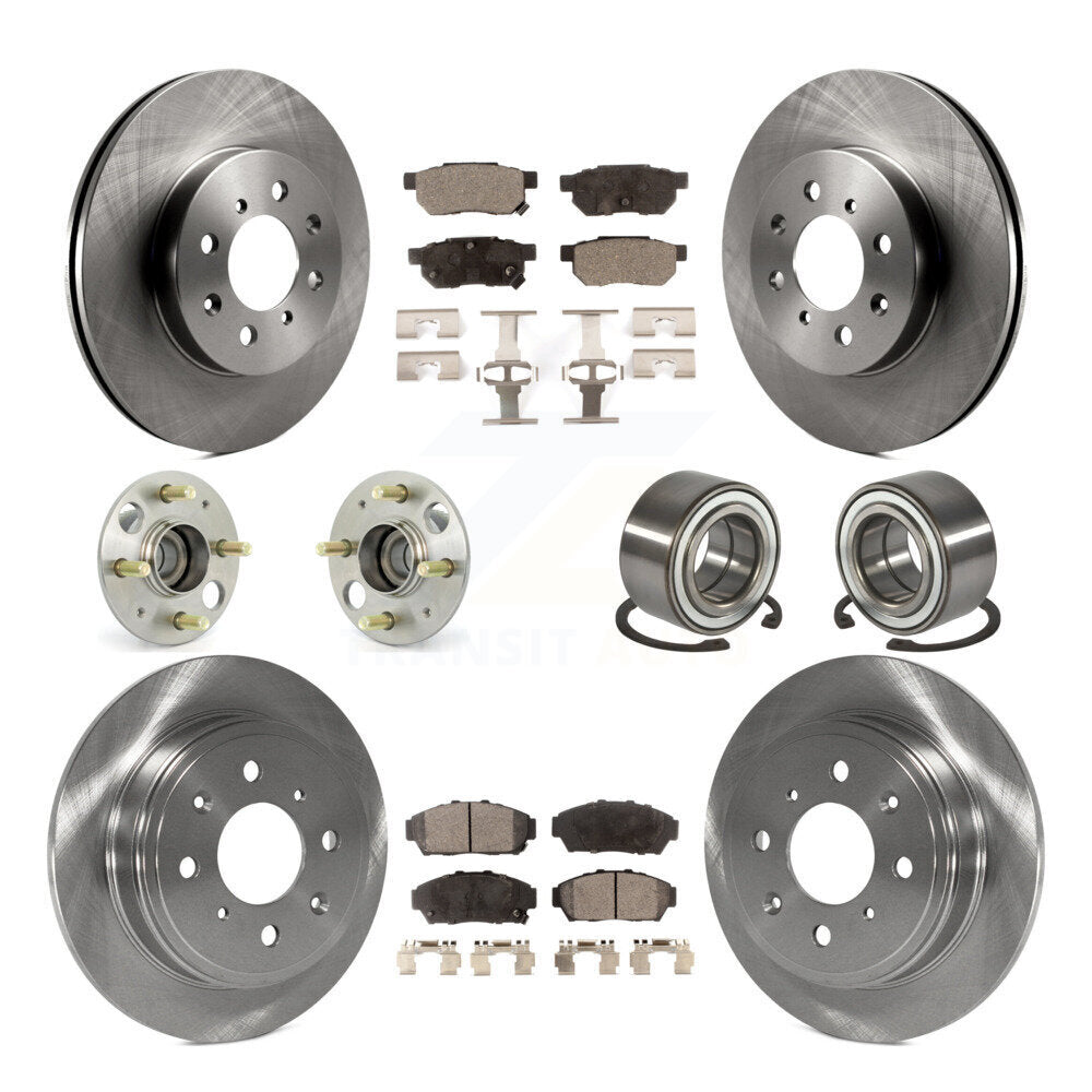 [Avant + Arrière] Kit de Roulement de roue pour Acura Integra Honda Civic KBB-107245
