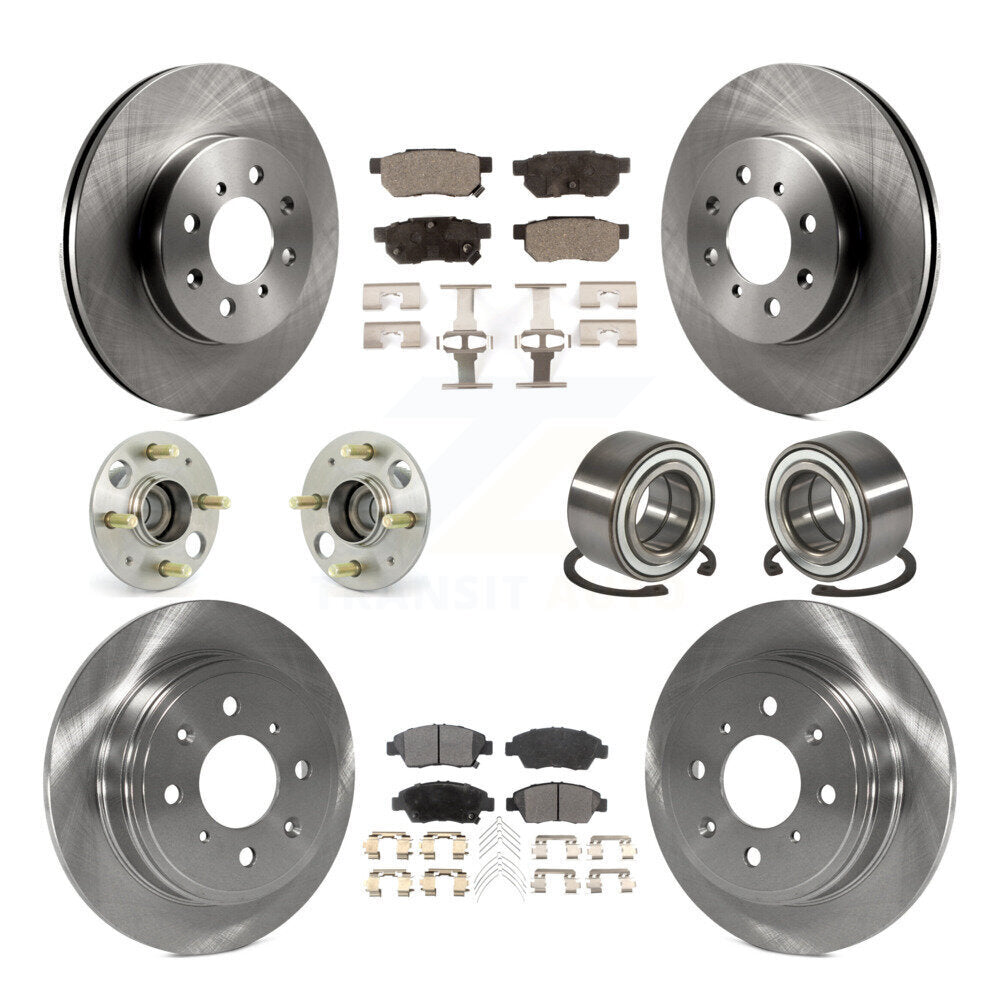 [Avant + Arrière] Kit de Roulement de roue pour Honda Civic del Sol KBB-107246