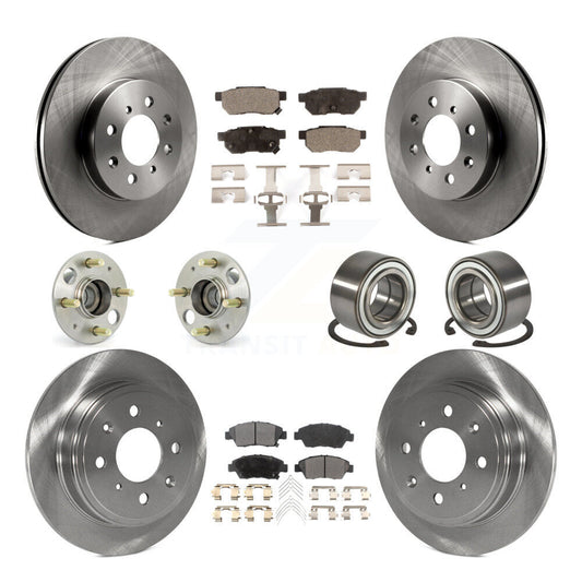 [Avant + Arrière] Kit de Roulement de roue pour Honda Civic del Sol KBB-107246