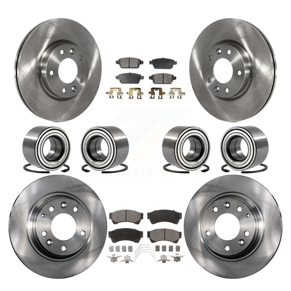 [Avant + Arrière] Kit de Roulement de roue pour Ford Fusion Lincoln MKZ Mercury Milan KBB-107250