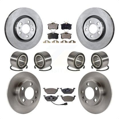 [Avant + Arrière] Kit de Roulement de roue pour 2004 Volkswagen Golf 2.0L 1.9L KBB-107254 par Transit Auto
