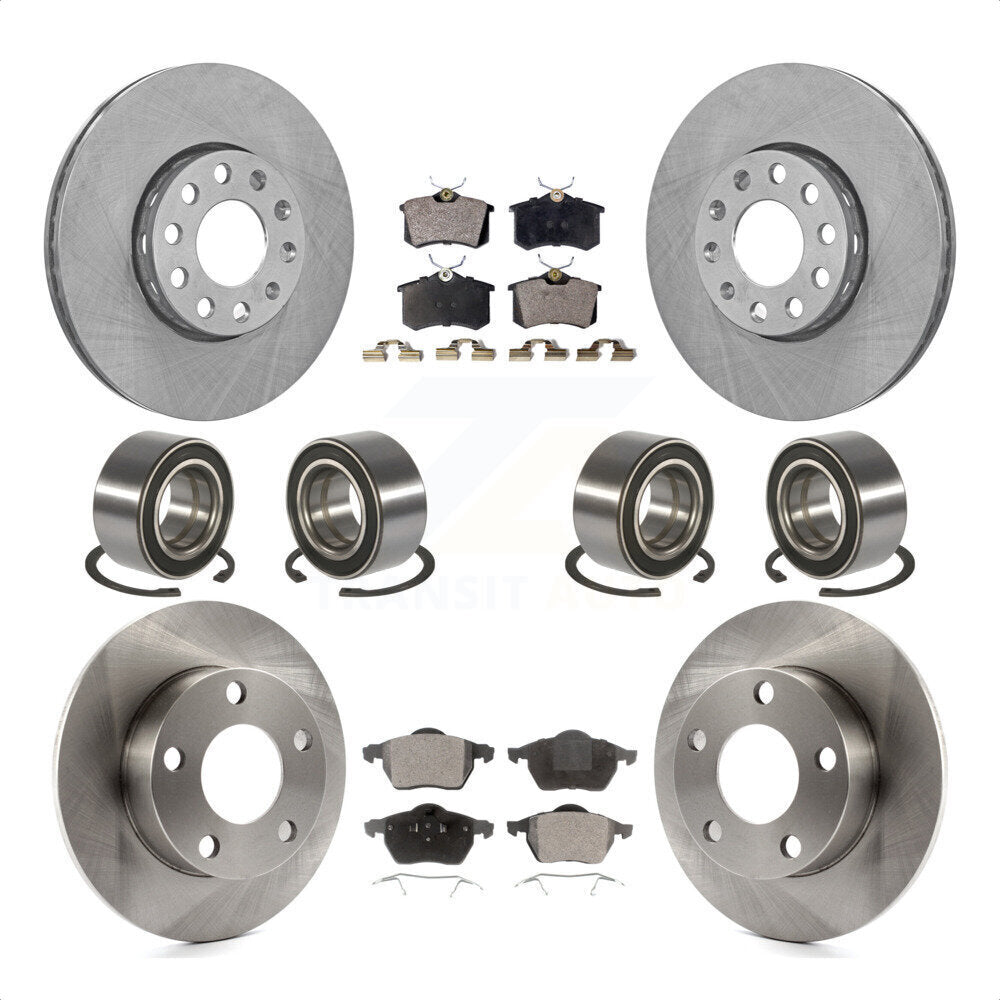 [Avant + Arrière] Kit de Roulement de roue pour 2000 Volkswagen Passat 2.8L avec Naturally Aspirated KBB-107259 par Transit Auto