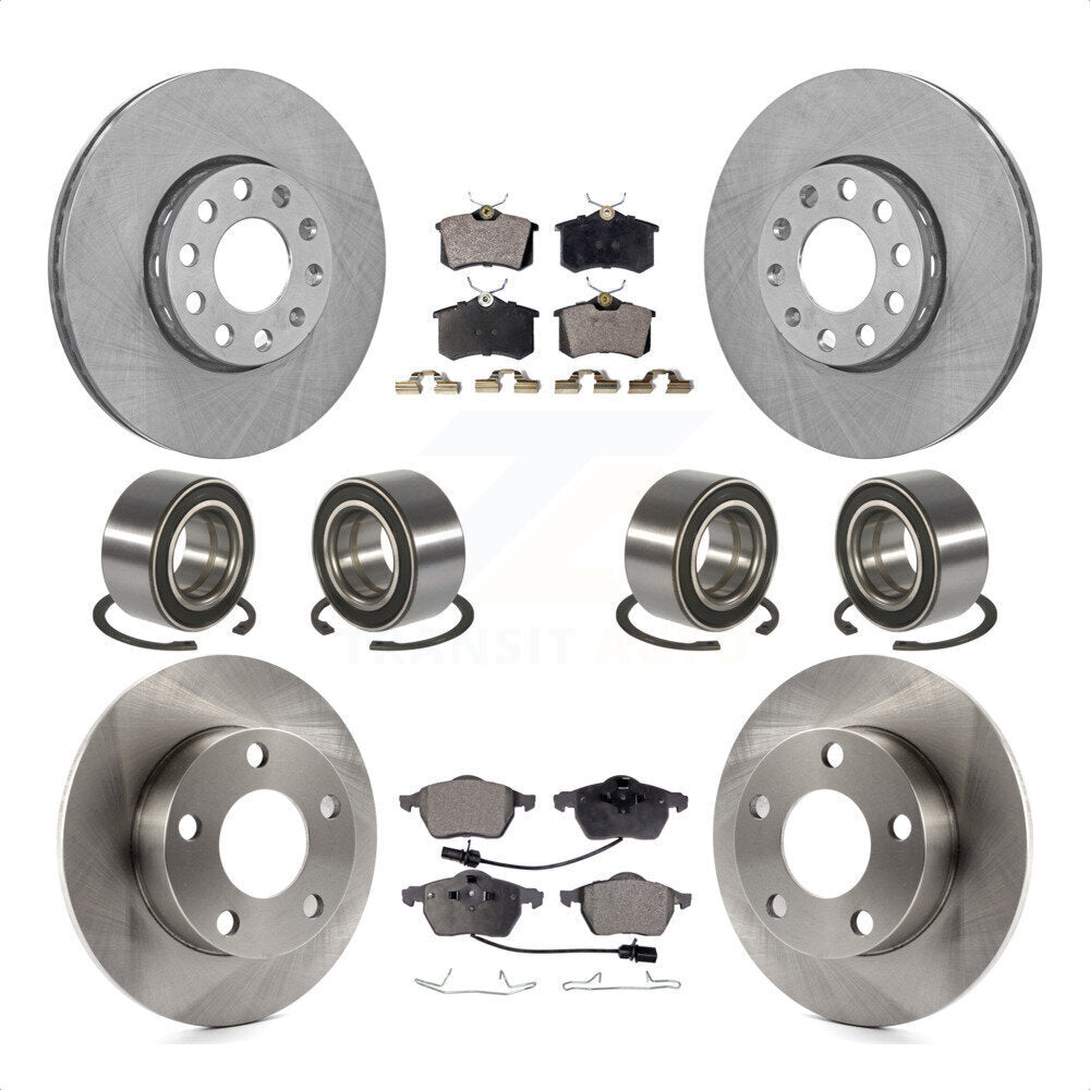 [Avant + Arrière] Kit de Roulement de roue pour 2000 Volkswagen Passat 2.8L avec Naturally Aspirated KBB-107261 par Transit Auto