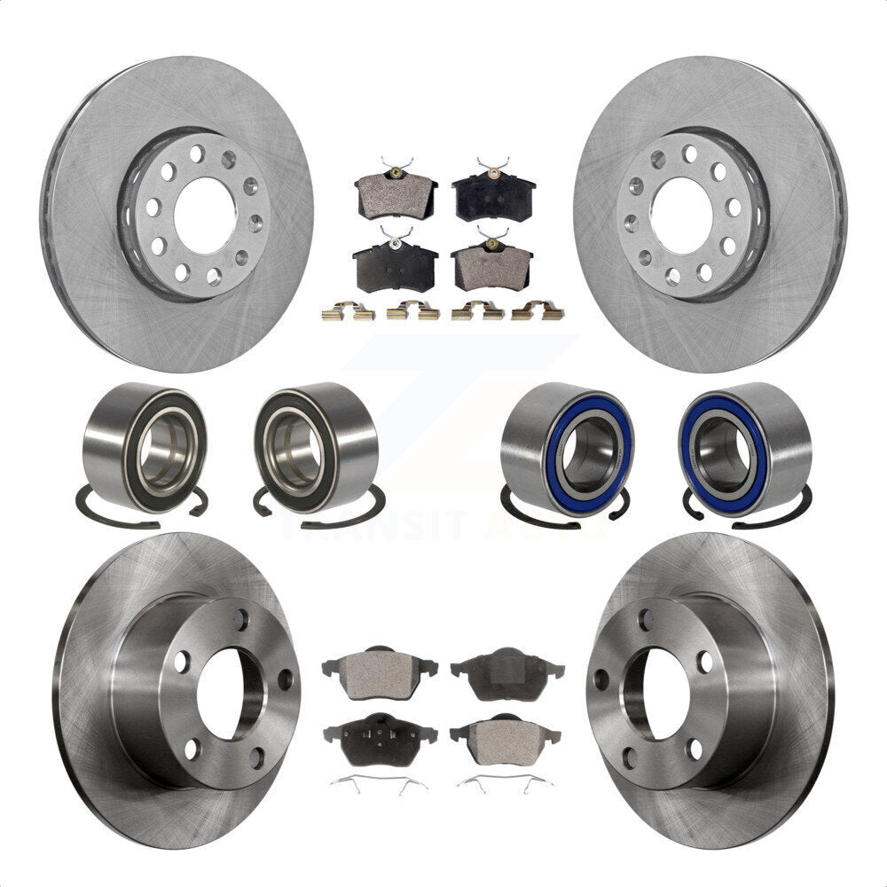 [Avant + Arrière] Kit de Roulement de roue pour 2000 Volkswagen Passat 1.8L avec Turbocharged KBB-107266 par Transit Auto