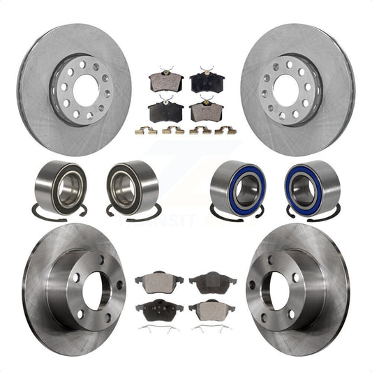 [Avant + Arrière] Kit de Roulement de roue pour 2000 Volkswagen Passat 1.8L avec Turbocharged KBB-107266 par Transit Auto