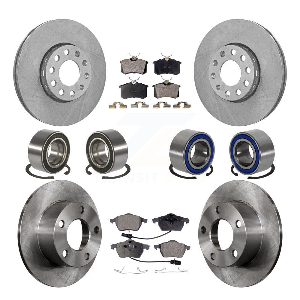 [Avant + Arrière] Kit de Roulement de roue pour 2000 Volkswagen Passat 1.8L avec Turbocharged KBB-107267 par Transit Auto