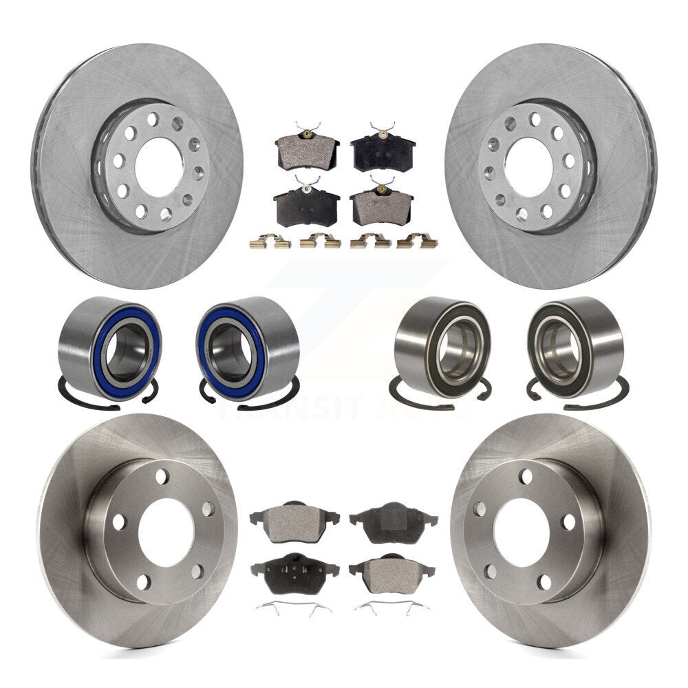 [Avant + Arrière] Kit de Roulement de roue pour Volkswagen Passat AWD avec 2.8L KBB-107269