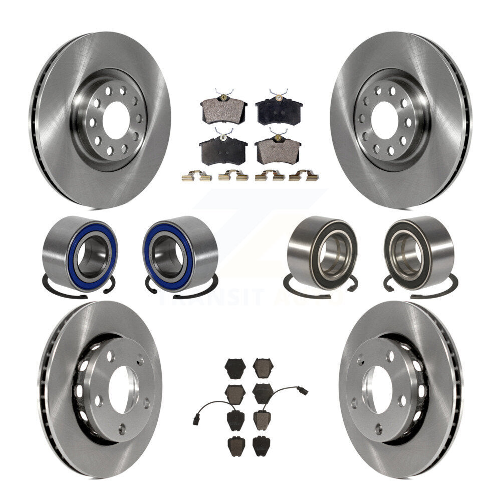 [Avant + Arrière] Kit de Roulement de roue pour 2000-2001 Audi S4 KBB-107272