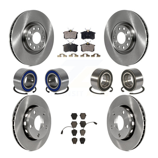 [Avant + Arrière] Kit de Roulement de roue pour 2000-2001 Audi S4 KBB-107272