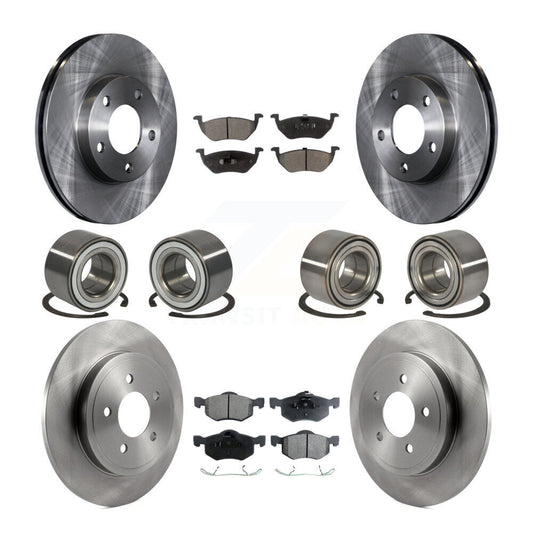 [Avant + Arrière] Kit de Roulement de roue pour Ford Escape Mazda Tribute Mercury Mariner KBB-107275