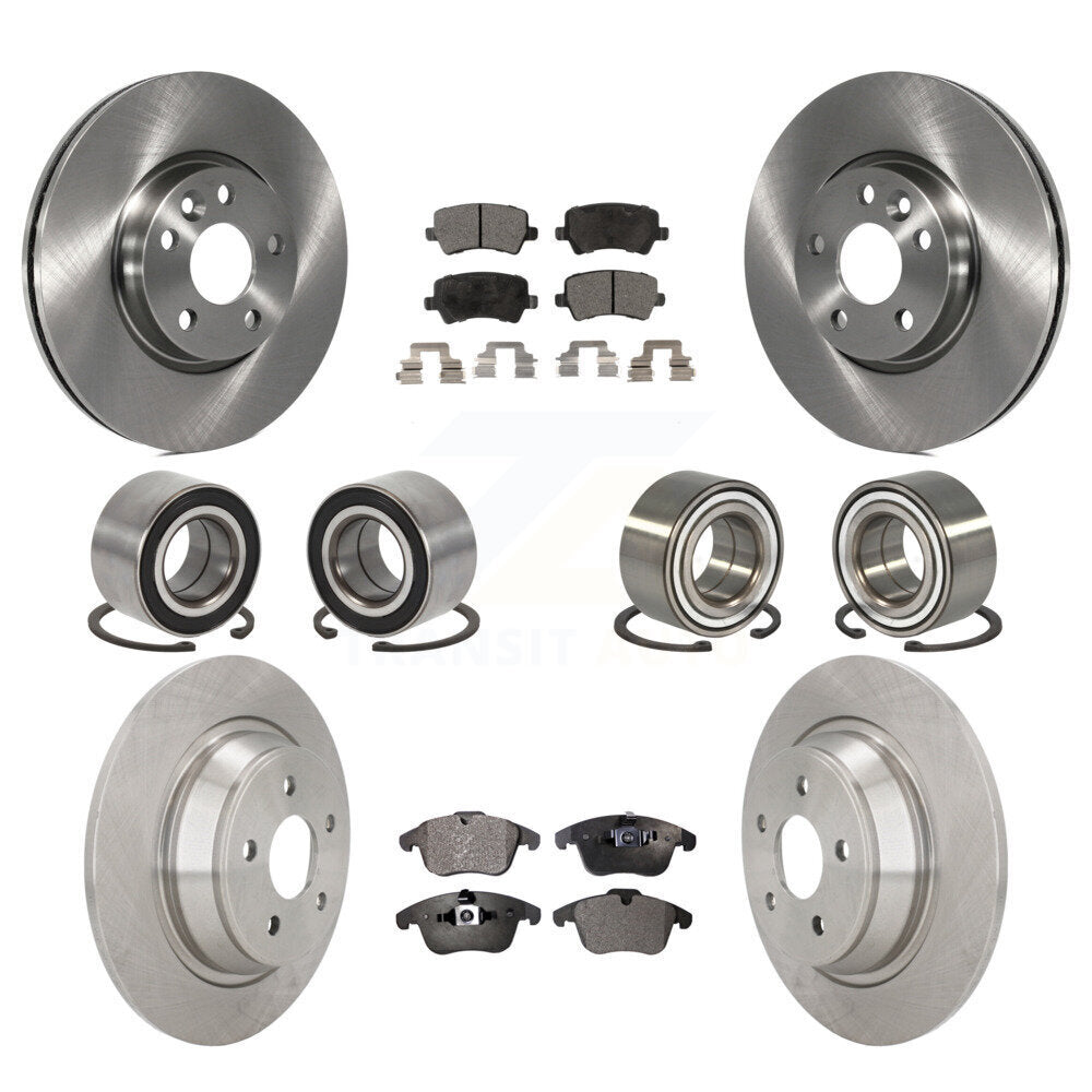 [Avant + Arrière] Kit de Roulement de roue pour 2012-2015 Land Rover Range Evoque KBB-107282