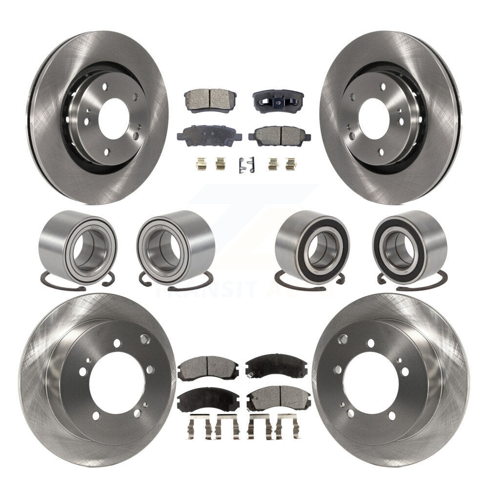 [Avant + Arrière] Kit de Roulement de roue pour 2005-2006 Mitsubishi Outlander AWD KBB-107292