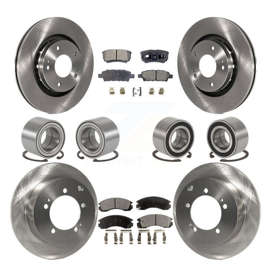 [Avant + Arrière] Kit de Roulement de roue pour 2005-2006 Mitsubishi Outlander AWD KBB-107292
