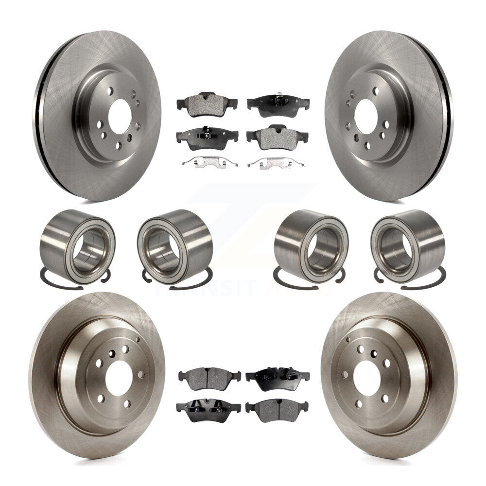 [Avant + Arrière] Kit de Roulement de roue pour 2010-2011 Mercedes-Benz ML450 KBB-107301