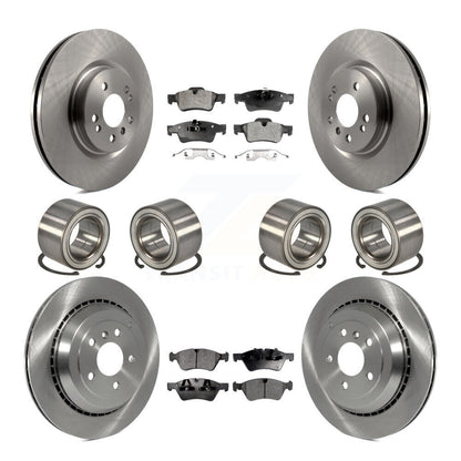 [Avant + Arrière] Kit de Roulement de roue pour Mercedes-Benz R350 ML500 avec Vented Rotor KBB-107304