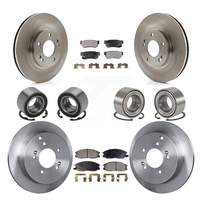 [Avant + Arrière] Kit de Roulement de roue pour Hyundai Santa Fe avec 294mm Diameter Rotor KBB-107314