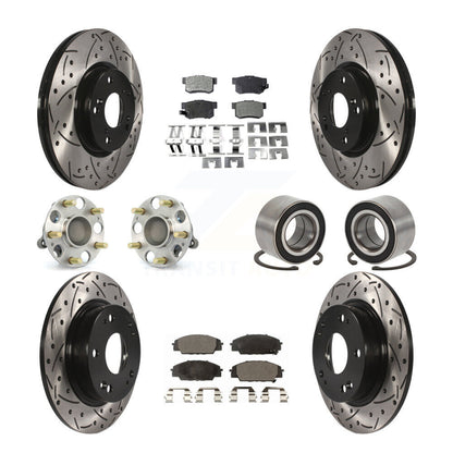 [Avant + Arrière] Kit de Roulement de roue pour Honda Civic Acura CSX KBB-107328