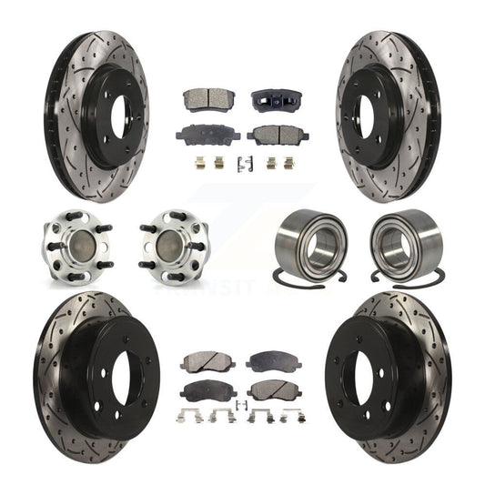 [Avant + Arrière] Kit de Roulement de roue pour Dodge Caliber KBB-107332