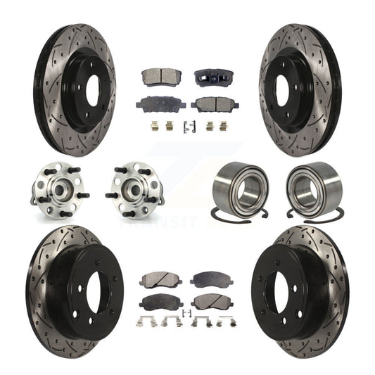 [Avant + Arrière] Kit de Roulement de roue pour Jeep Patriot Compass Dodge Caliber KBB-107337