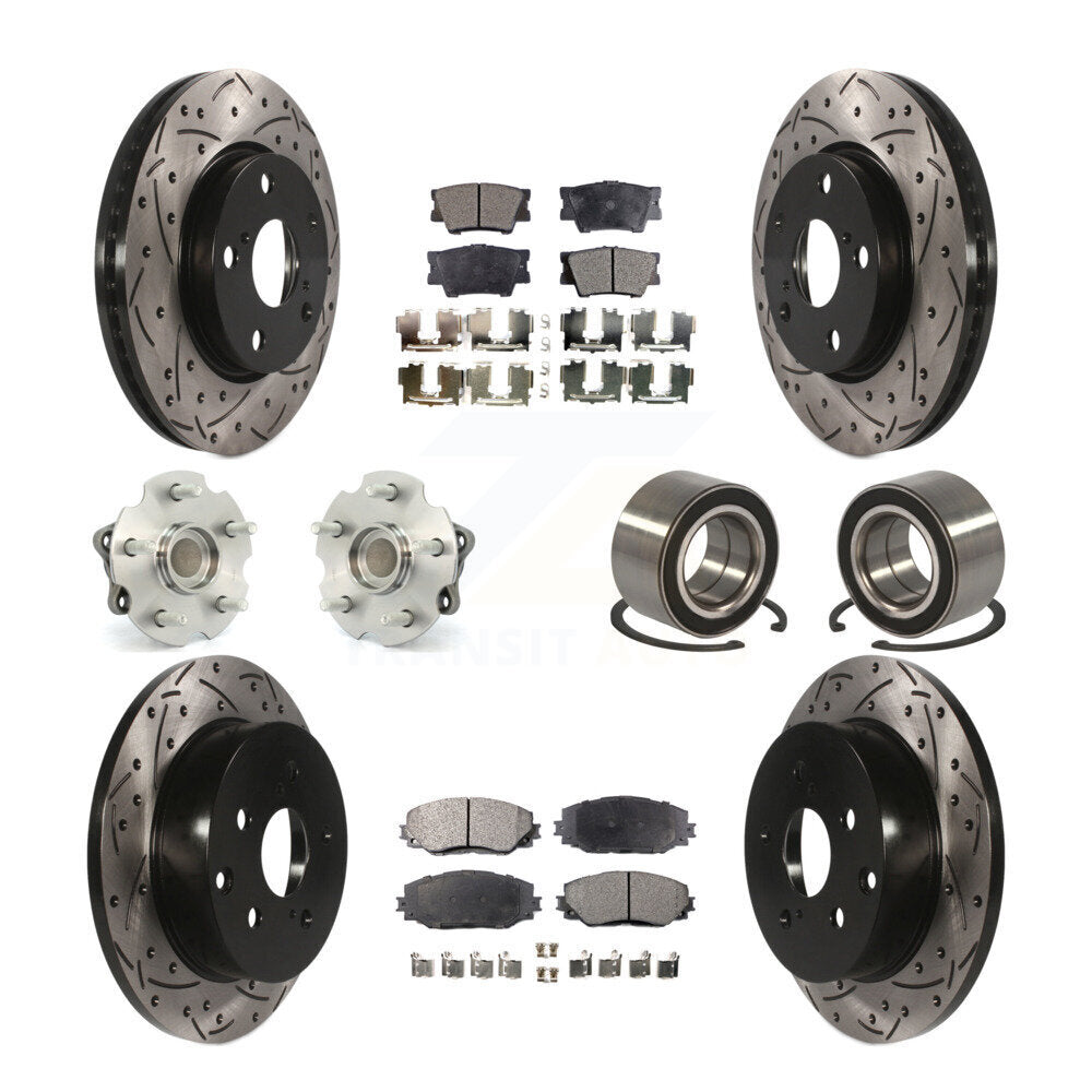 [Avant + Arrière] Kit de Roulement de roue pour 2010 Lexus HS250h KBB-107345