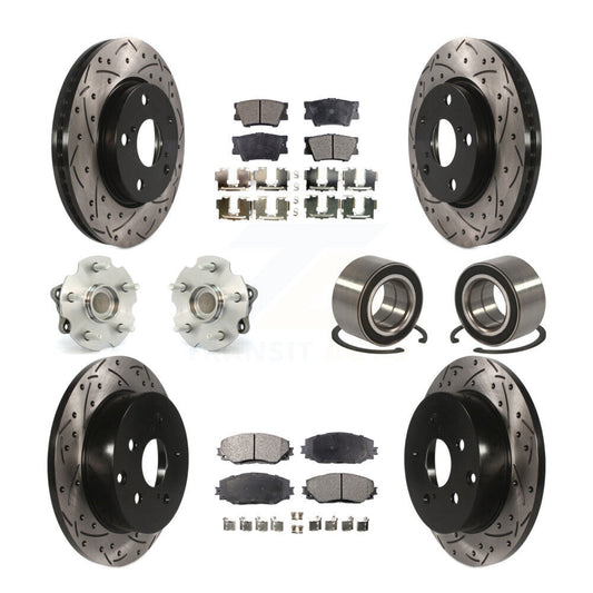 [Avant + Arrière] Kit de Roulement de roue pour 2010 Lexus HS250h KBB-107345