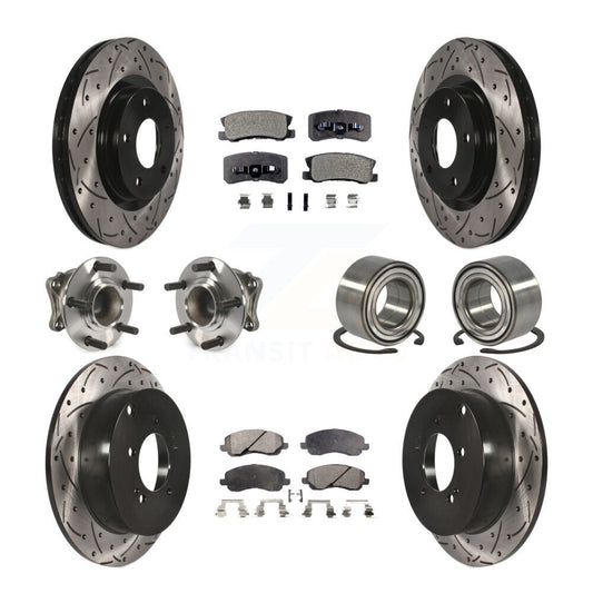 [Avant + Arrière] Kit de Roulement de roue pour Mitsubishi Outlander KBB-107348