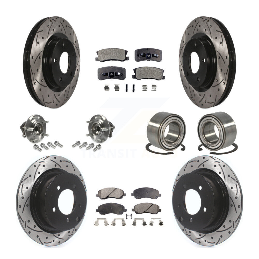 [Avant + Arrière] Kit de Roulement de roue pour Mitsubishi Outlander RVR KBB-107349