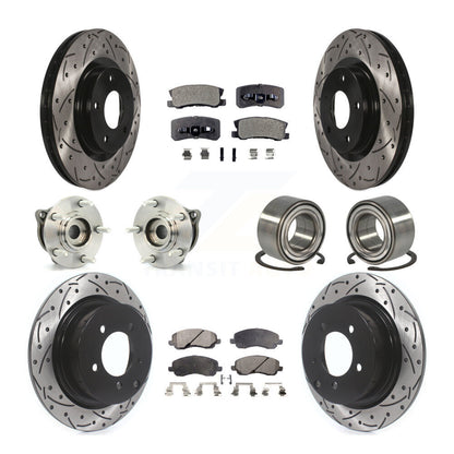 [Avant + Arrière] Kit de Roulement de roue pour Mitsubishi Outlander Sport KBB-107352